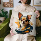 チワワ愛好家ショップのペット愛好家にぴったりのアート作品✨ Cushion