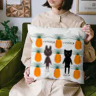 ウサネコ38のウサネコとにんじん② Cushion