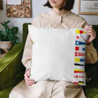 kimchinのカラフルな船の信号旗 Cushion