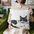 もちけらのにんまり 猫ちゃん。 Cushion