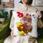 ニゴ猫　shopのわーにんぐっ Cushion