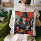 kimono_musume  AI artのscene12 Cushion