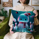 bottaの可愛い、クラゲ、ボーリング Cushion