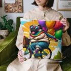 wonderfulのサイクリングパグ Cushion