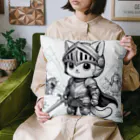 われらちきゅうかぞくのナイト キャッツ(Knight Cats) Cushion