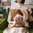 SAKUKOBAの頬紅をしたような可愛い子猫SAKUCAT Cushion