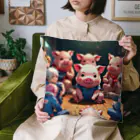 MTHのちーむのこんふりくとをするみにぶた仲介 Cushion