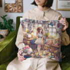 Jindyblogの働いたら負け（裏と表） Cushion