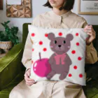 Fimiのリンゴとクマ Cushion