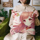 Japan-sakuraの桜の乙姫 Cushion