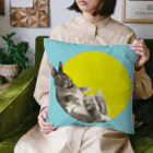 kawano_lonの満月だっこゆずくん_クッション Cushion