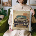 Unique ExistenceのVintage car2 Cushion