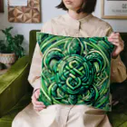 トトベス(T∴B∴M∴)🕊️の🐢玄武エメラルド護符🐍健康祈願、グラウンディング Cushion