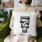 しろのなんかしろくてぶそうしてるやつ Cushion