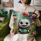 AI妖怪大図鑑のチューリップ妖怪　ファミラ Cushion