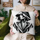 watta1221のモノクローム・ファセッ Cushion