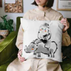 坊さん玩具工房の犀の角（ノーマルver.） Cushion