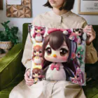 JUPITERの可愛いペンギン女子 Cushion