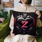 kaya-☆のBlack heart Cushion