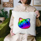 prosperity-1の虹色のにゃんこ Cushion