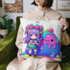 surasuramusumeのスライム娘「あかりちゃん」 Cushion