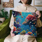 asuto_20のローポリ風サンゴ Cushion