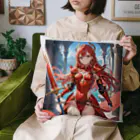 toshi_7の紅の戦士 Cushion