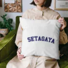 せたが屋さんの世田谷グッズ　ネイビーロゴ（setagaya item） Cushion