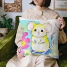 いちごソーダのねずみのスニーキー Cushion