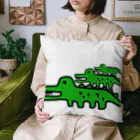 Dice-K2525のゆるカワなワニ3連 Cushion