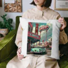 がーるずしょっぷのVintage American City Cushion