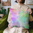 technophilia philosophyのlight painting -mck Cushion