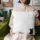 Mizuki・ASIA CATの黒猫ニャン・ポイント Cushion