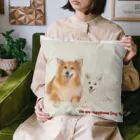 ちゃろれいのかわいい雑種犬の兄妹！保護犬だけど今はとっても幸せ！ Cushion