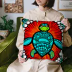 海坊主のトライバルートル Cushion