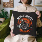 the blue seasonのMAYCYCLE - バイク文化の新風を告げるオートバイロゴ Cushion