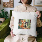 ニャンにゃんこ(kaji)の仲良しさん3 Cushion