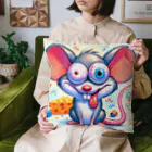 funny-itemsのパニックマウス Cushion