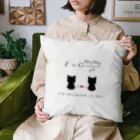 yuko_suzukiのニュートンの万有引力の法則と猫 Cushion