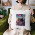 幻想ラボの「ガラスの次元を越える旅」 Cushion