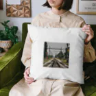 atoyuki_SHOPの鉄道レールデザイン Cushion