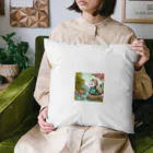 yu-chan3のほのぼの猫と鯉 Cushion