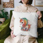 cya-cyaの幸運を呼び込むラッキーチャーム　ユニコーン Cushion