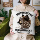 AckeeWolf Art ShopのOLD AMERICAT Cushion