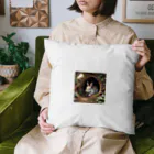 cute in cool shopのウサギの住み家 Cushion