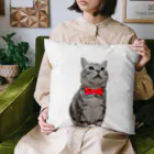 アメショのドラ猫ちゃん（18）のお店のエンジェルのアメショのドラ猫ちゃん（18） Cushion