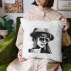 tatsuya05のサングラスガール Cushion