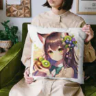 yos-1292583のねこニコばん Cushion