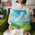 Rパンダ屋の「美しい緑の風景」グッズ Cushion