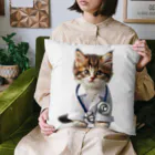 ネコネコ笑店 -Cat Goods Store-のDrねこ丸No1 Cushion